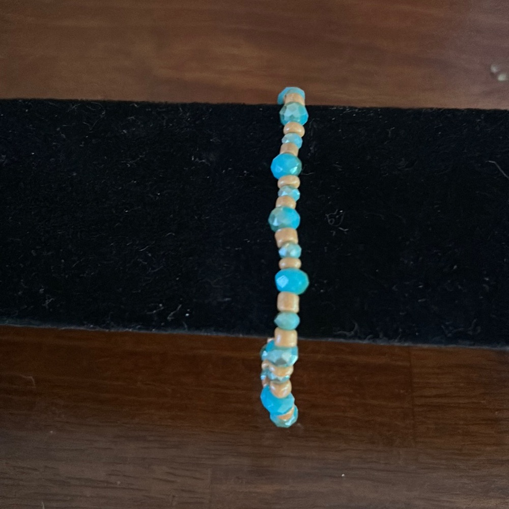 Handmade Glass Beaded Bracelet